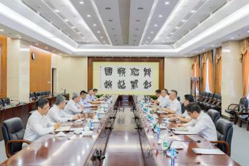 集团公司党委书记、董事长包剑英率队到访中国船舶集团